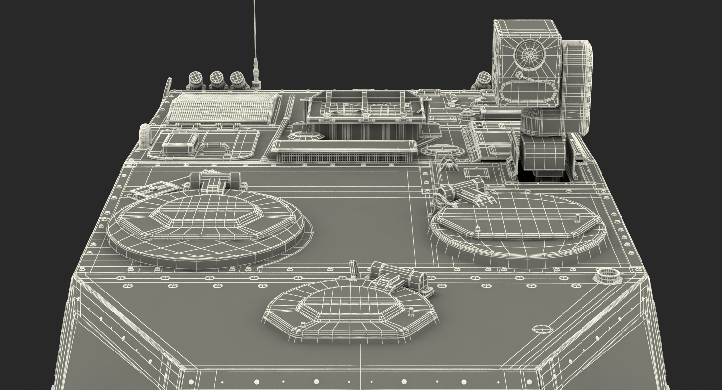 3D Fennek German Reconnaissance Vehicle