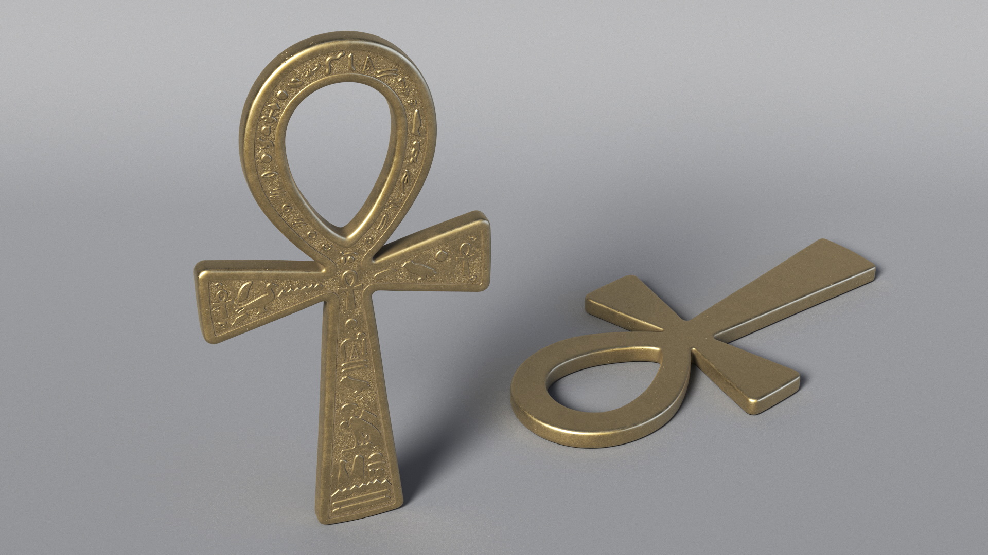 Egyptian Cross 3D model