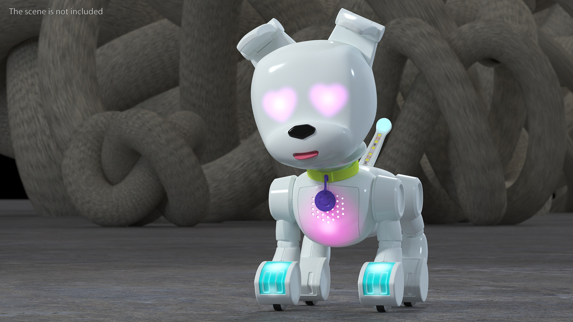 MINTiD Robot Dog E Rigged for Cinema 4D 3D model