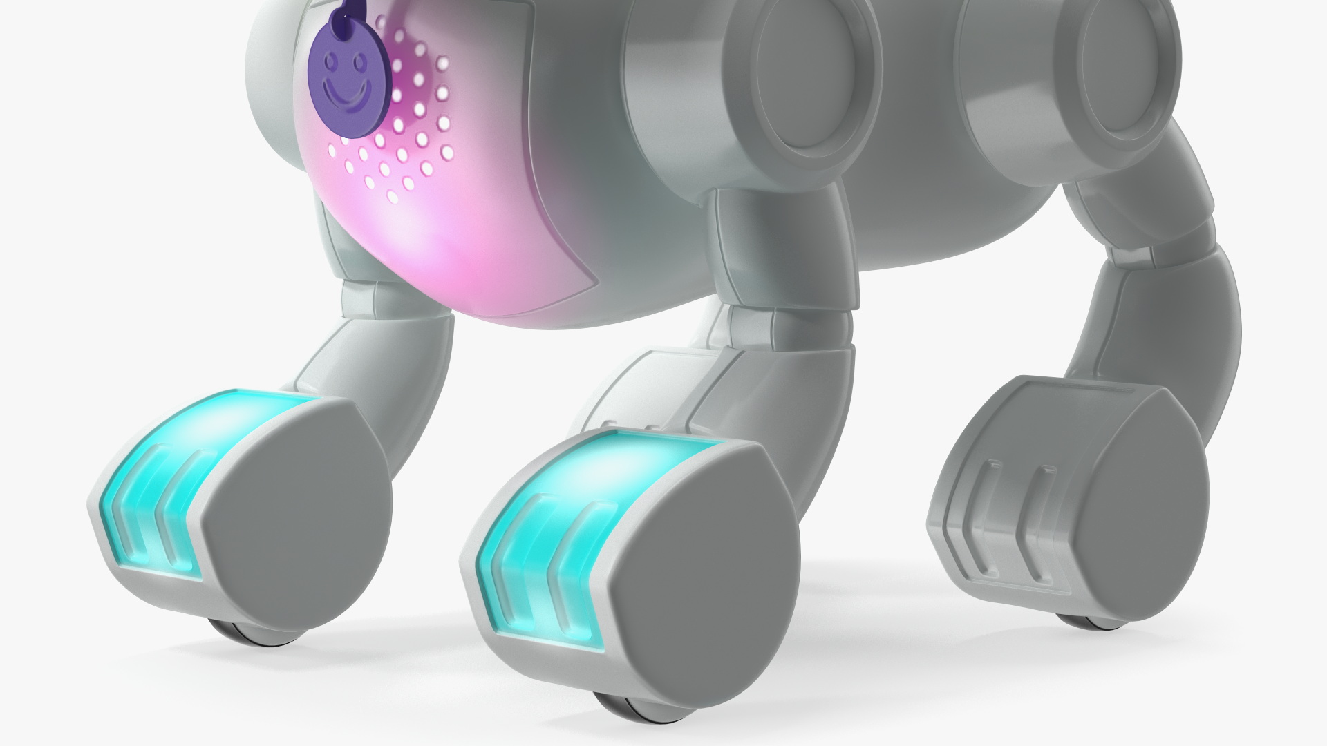 MINTiD Robot Dog E Rigged for Cinema 4D 3D model