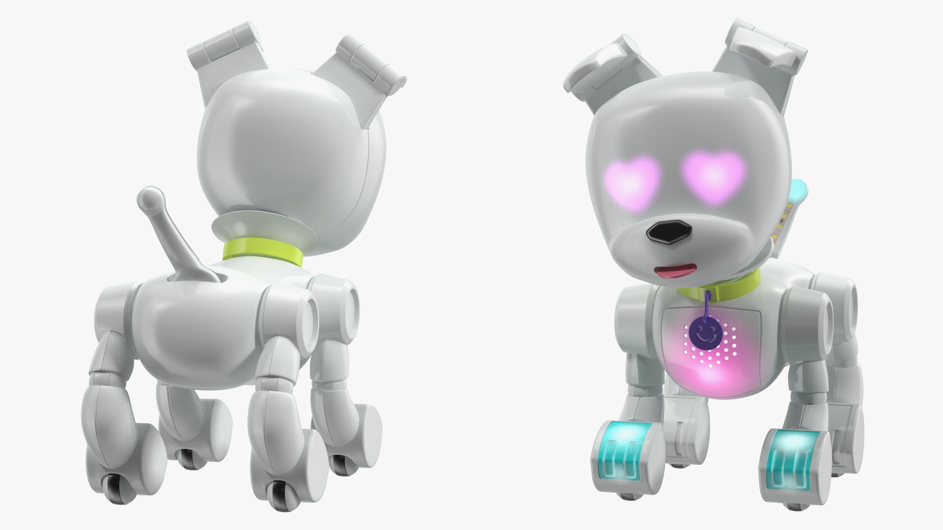 MINTiD Robot Dog E Rigged for Cinema 4D 3D model