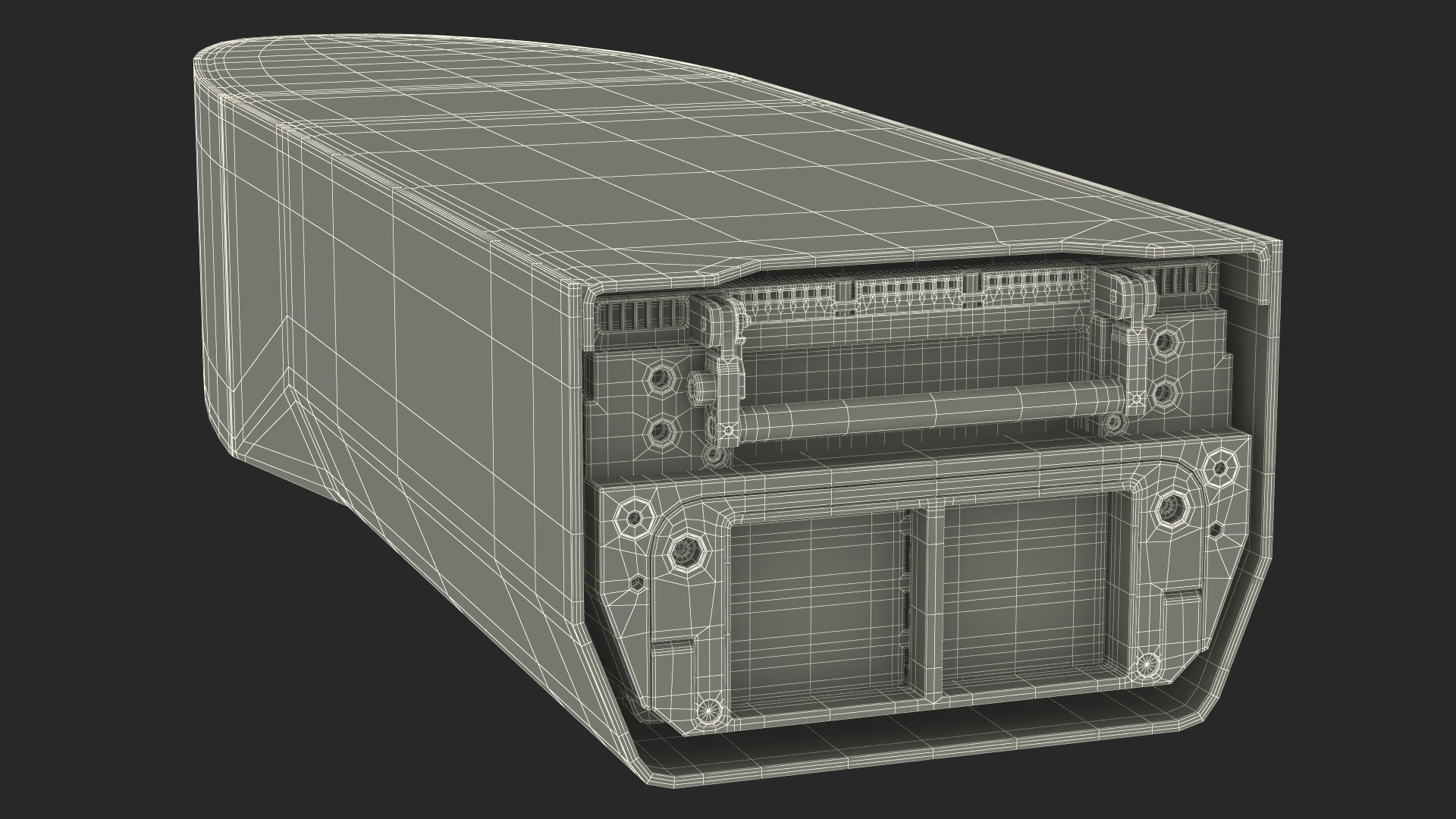 3D Towed Decoy System model