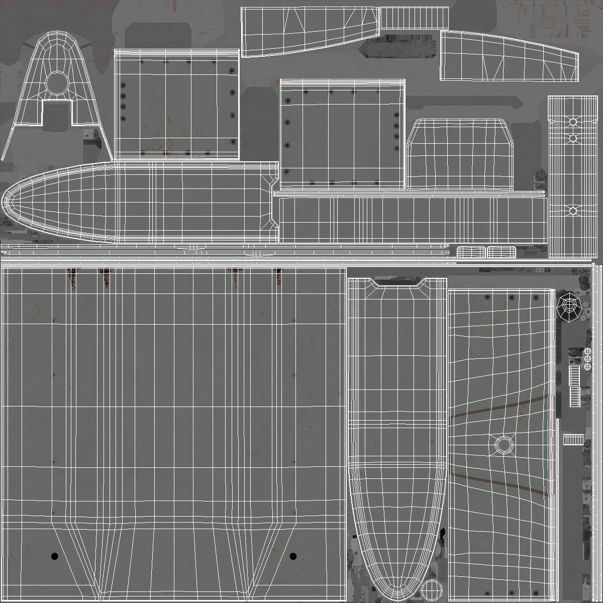 3D Towed Decoy System model