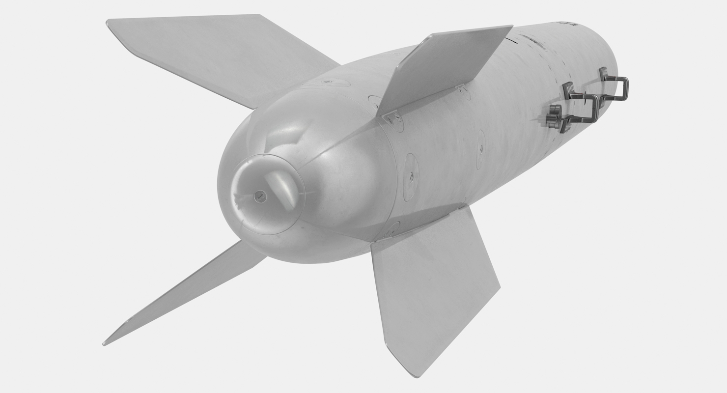 B61 12 Nuclear Bomb 3D model