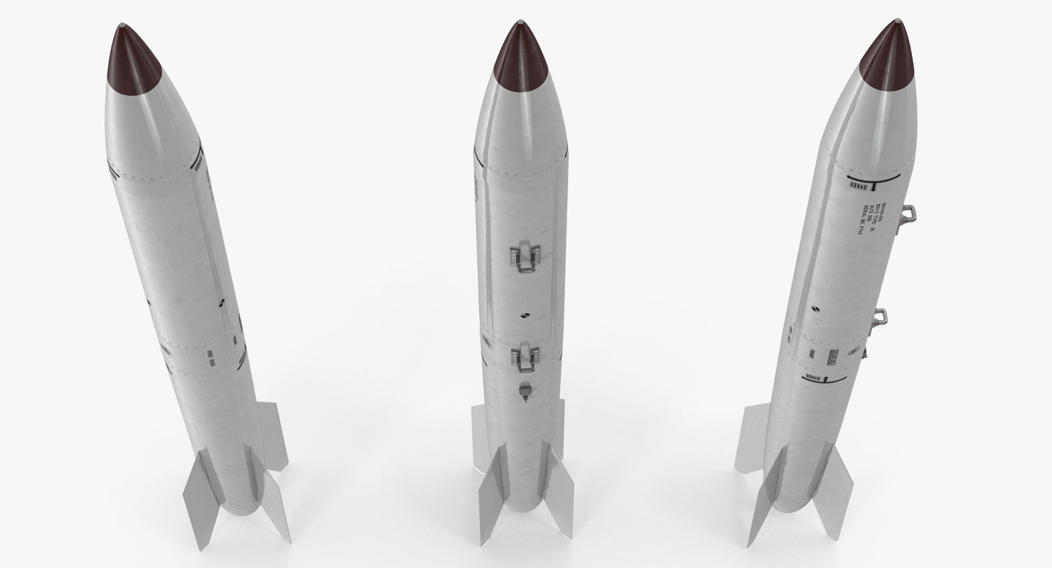B61 12 Nuclear Bomb 3D model