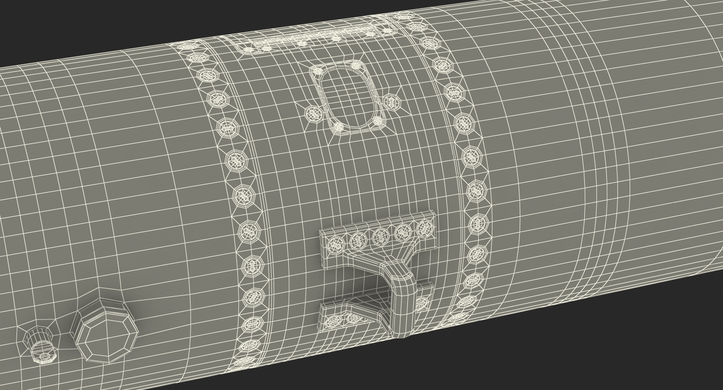 B61 12 Nuclear Bomb 3D model
