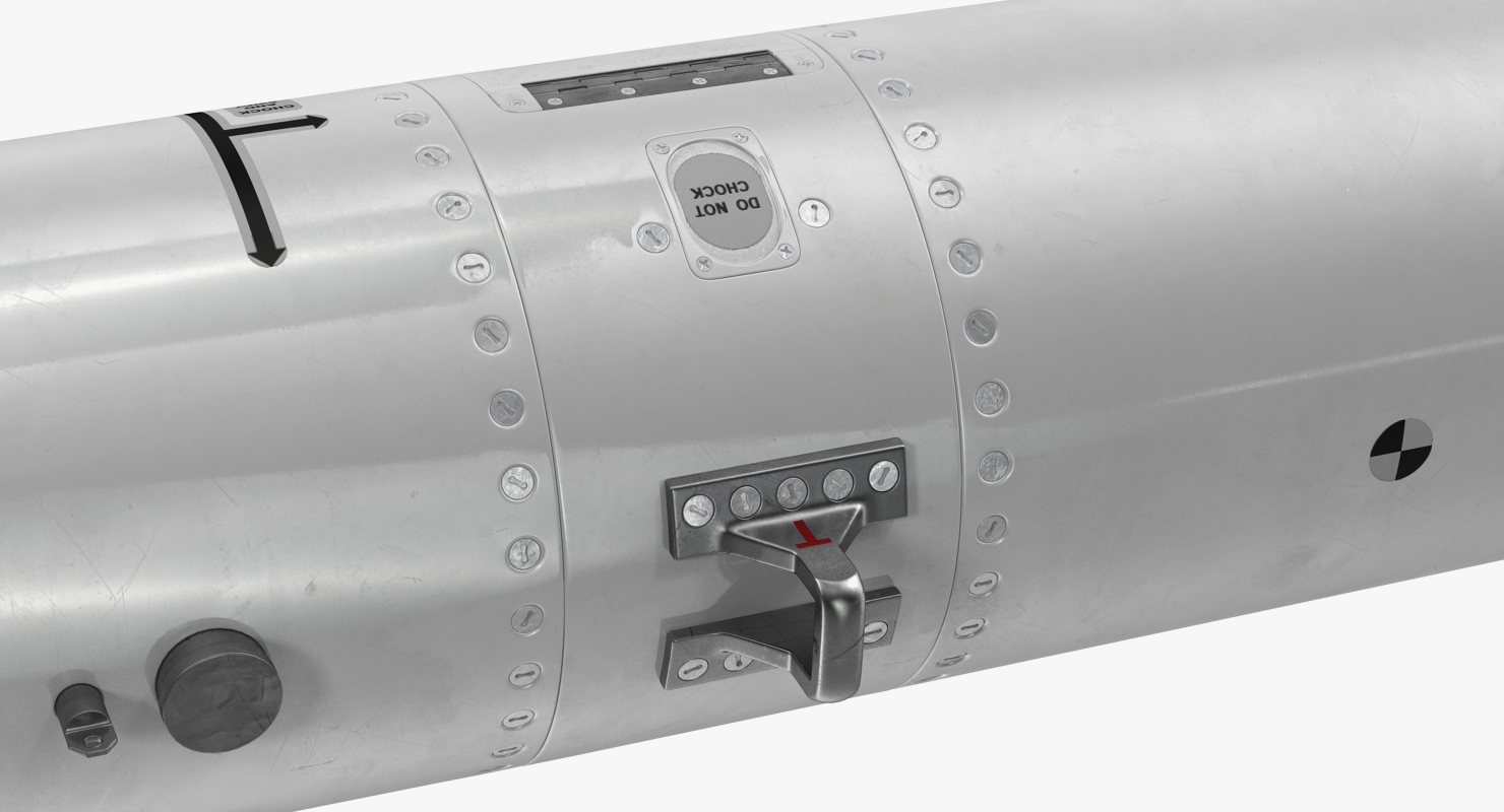 B61 12 Nuclear Bomb 3D model