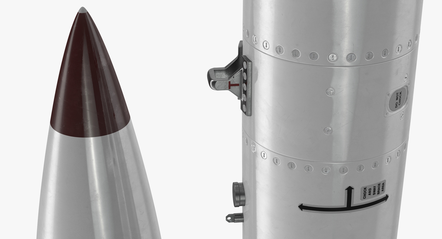 B61 12 Nuclear Bomb 3D model
