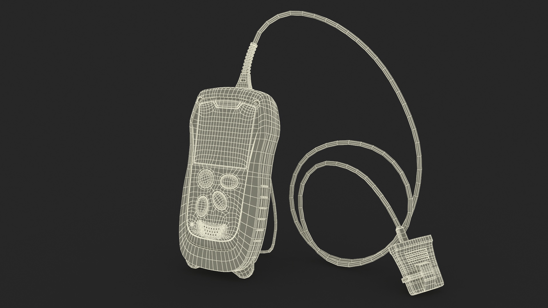 3D Digital Handheld Pulse Oximeter