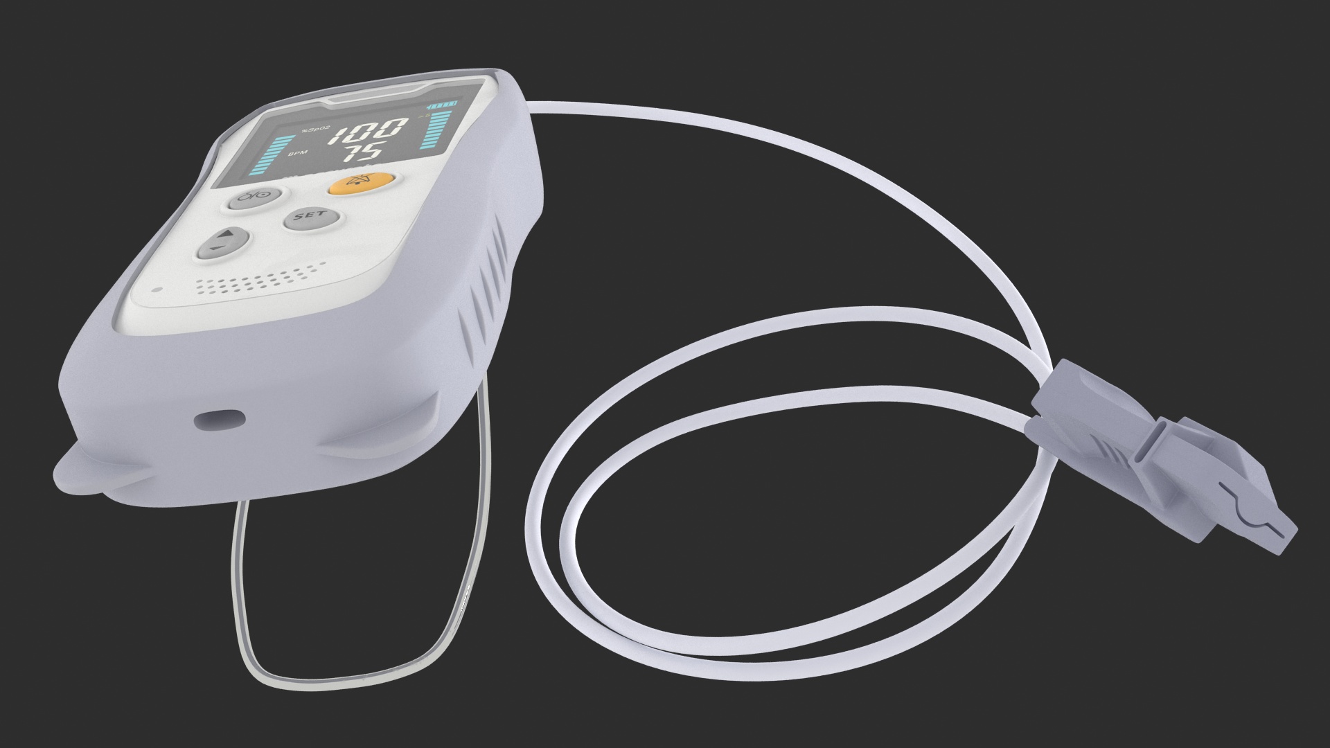 3D Digital Handheld Pulse Oximeter