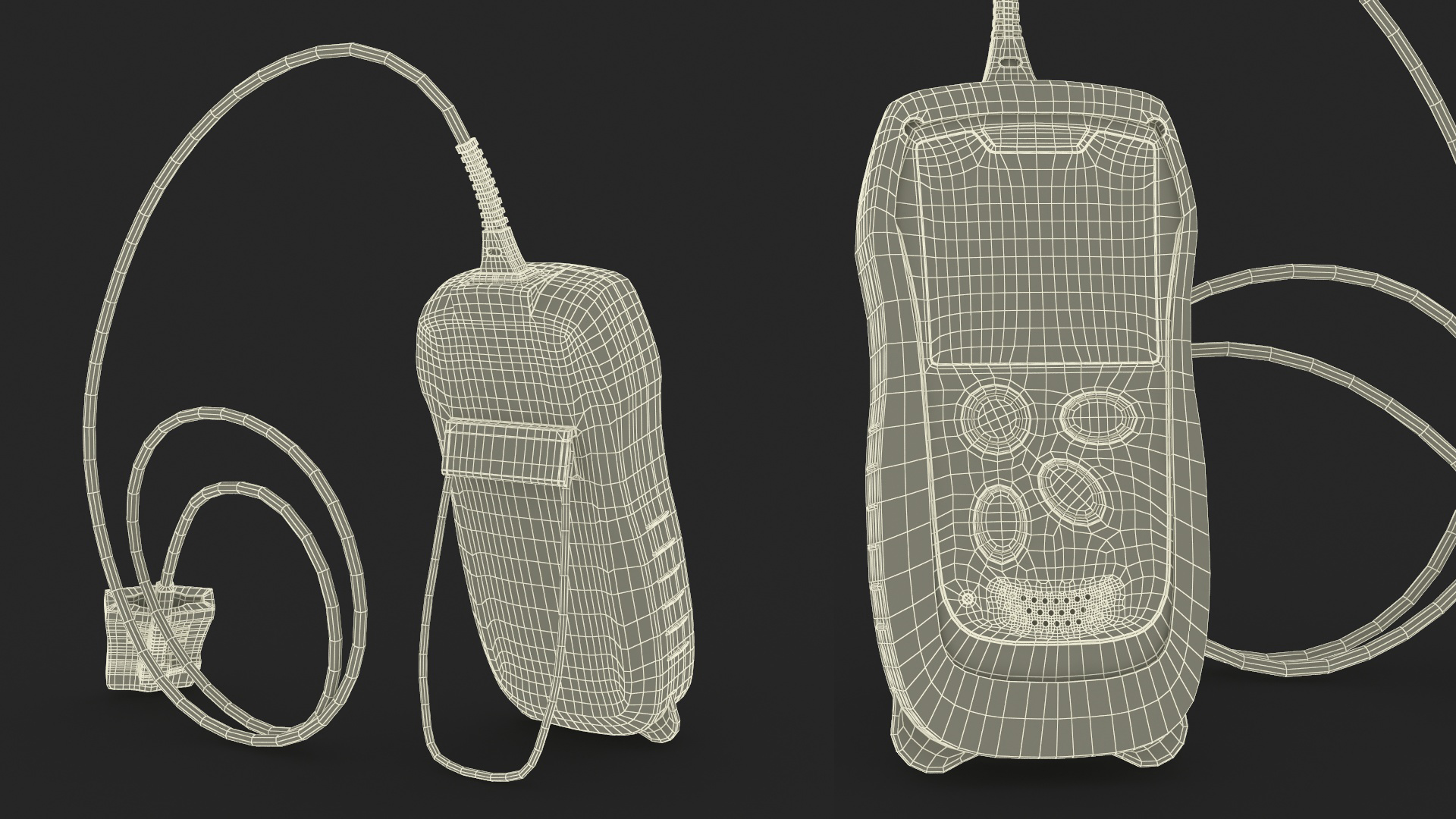 3D Digital Handheld Pulse Oximeter