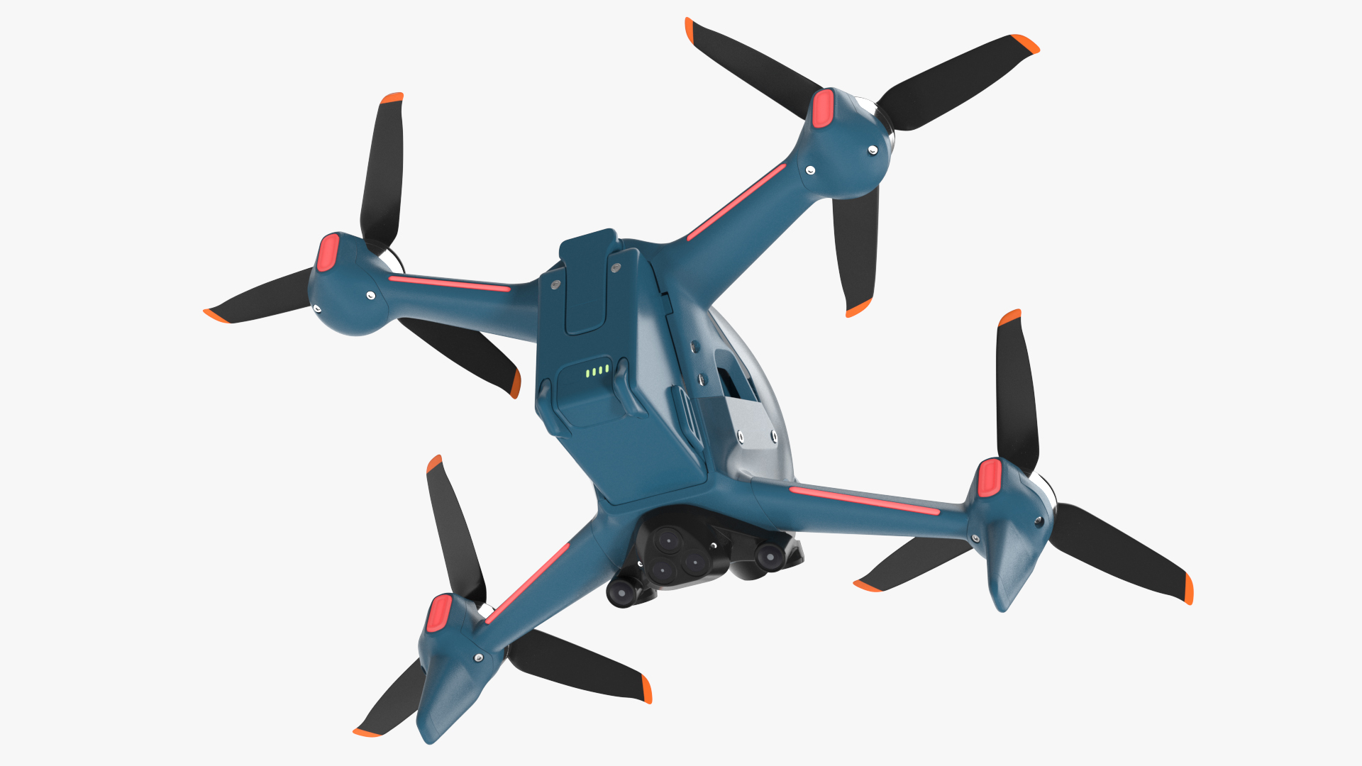 3D High Speed Drone Rigged model