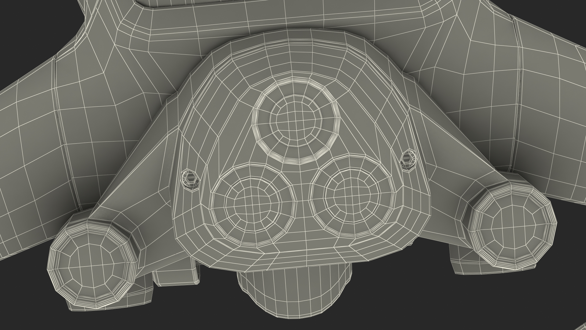 3D High Speed Drone Rigged model