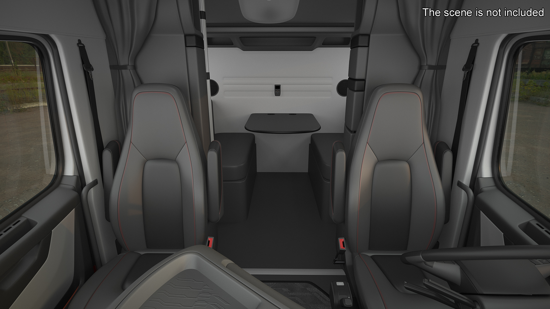 Volvo VNL 860 Truck with Car Carrier Vehicles Loaded 3D