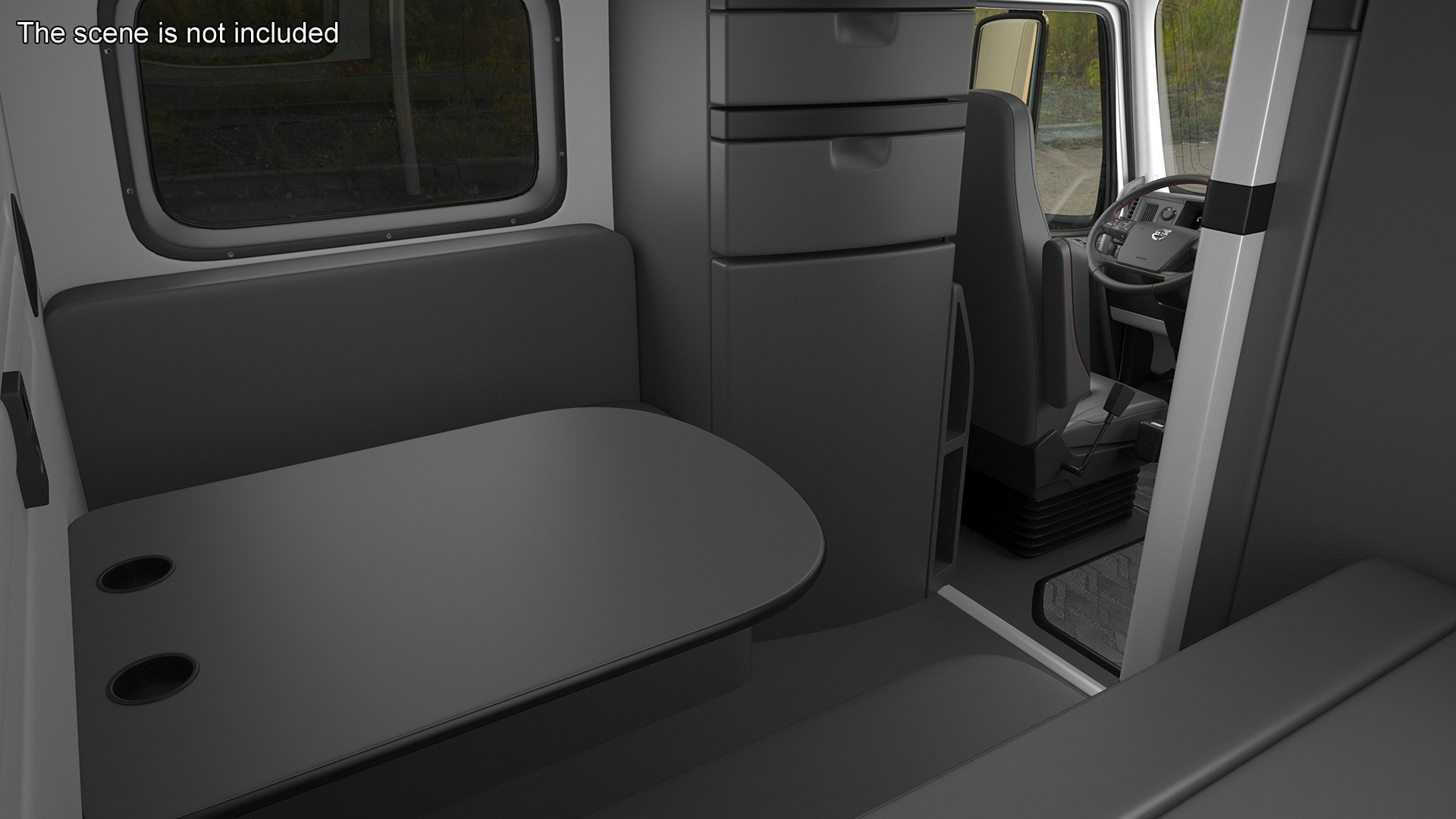Volvo VNL 860 Truck with Car Carrier Vehicles Loaded 3D
