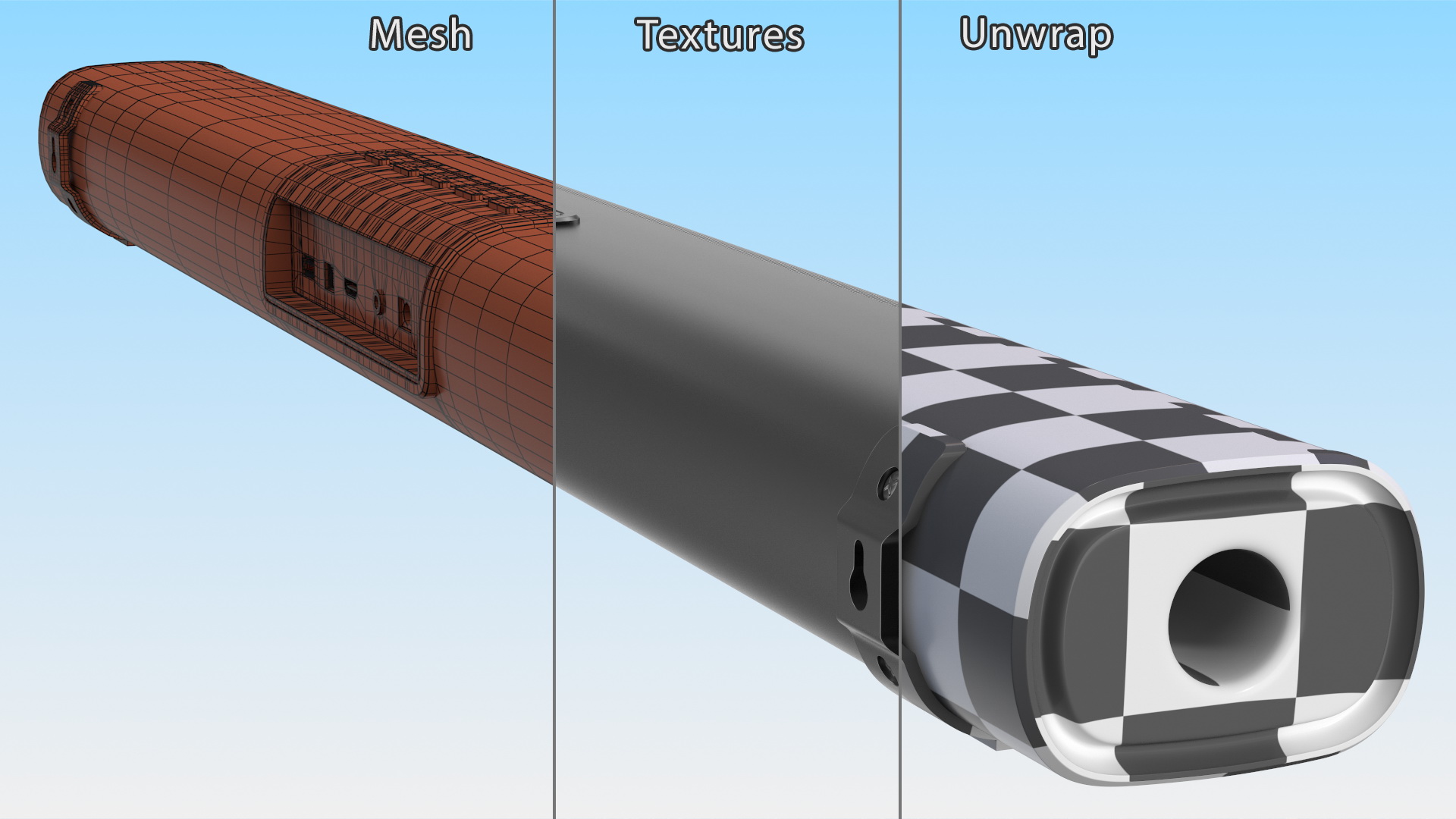 Soundbar Black 3D model
