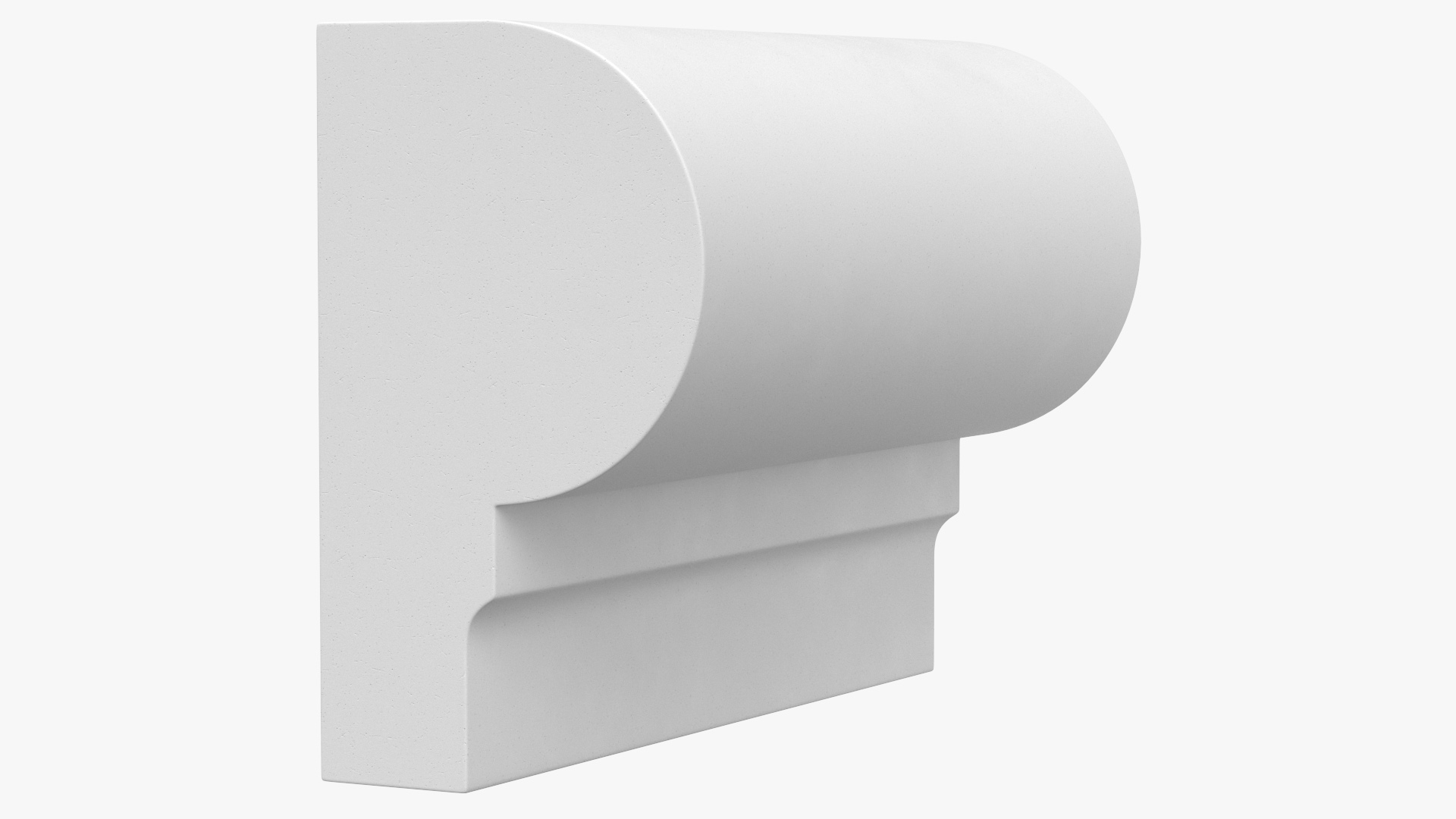 3D model Architectural Molding Gypsum Type 9