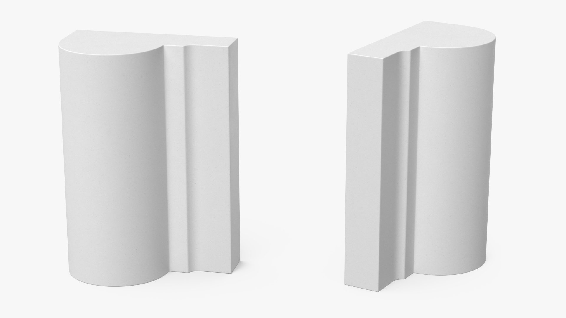 3D model Architectural Molding Gypsum Type 9