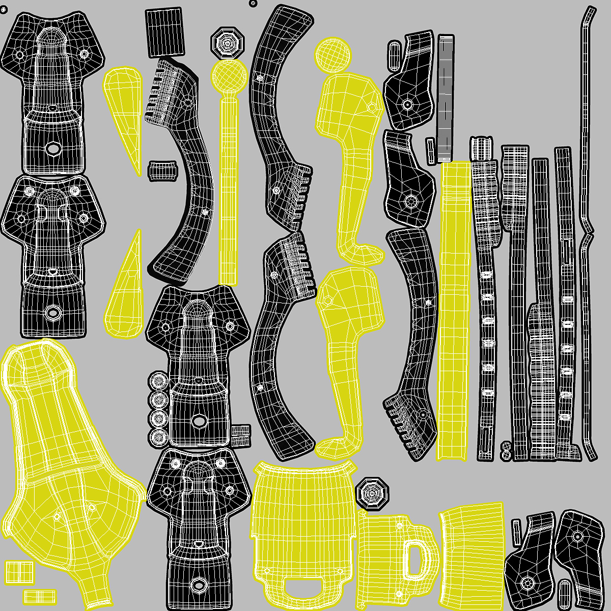 3D model Heavy Duty Grabber Tool Rigged