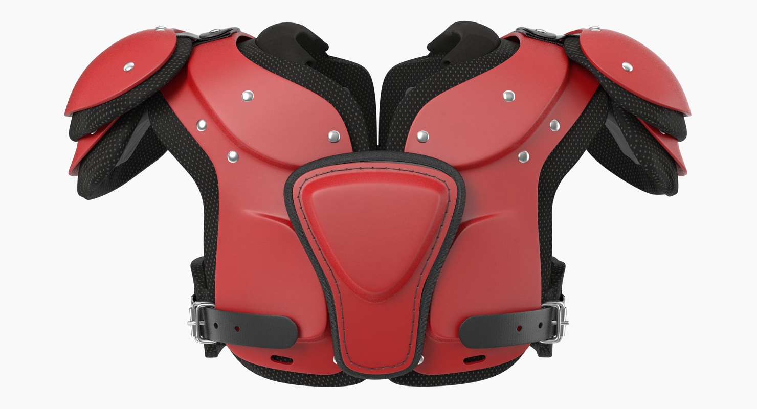 Football Shoulder Pads 3D