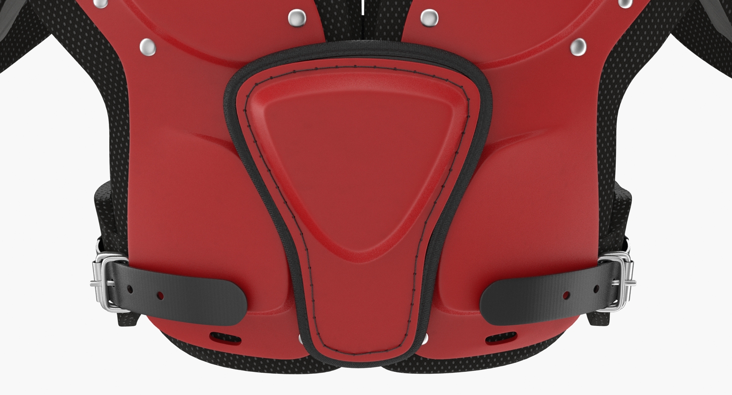 Football Shoulder Pads 3D