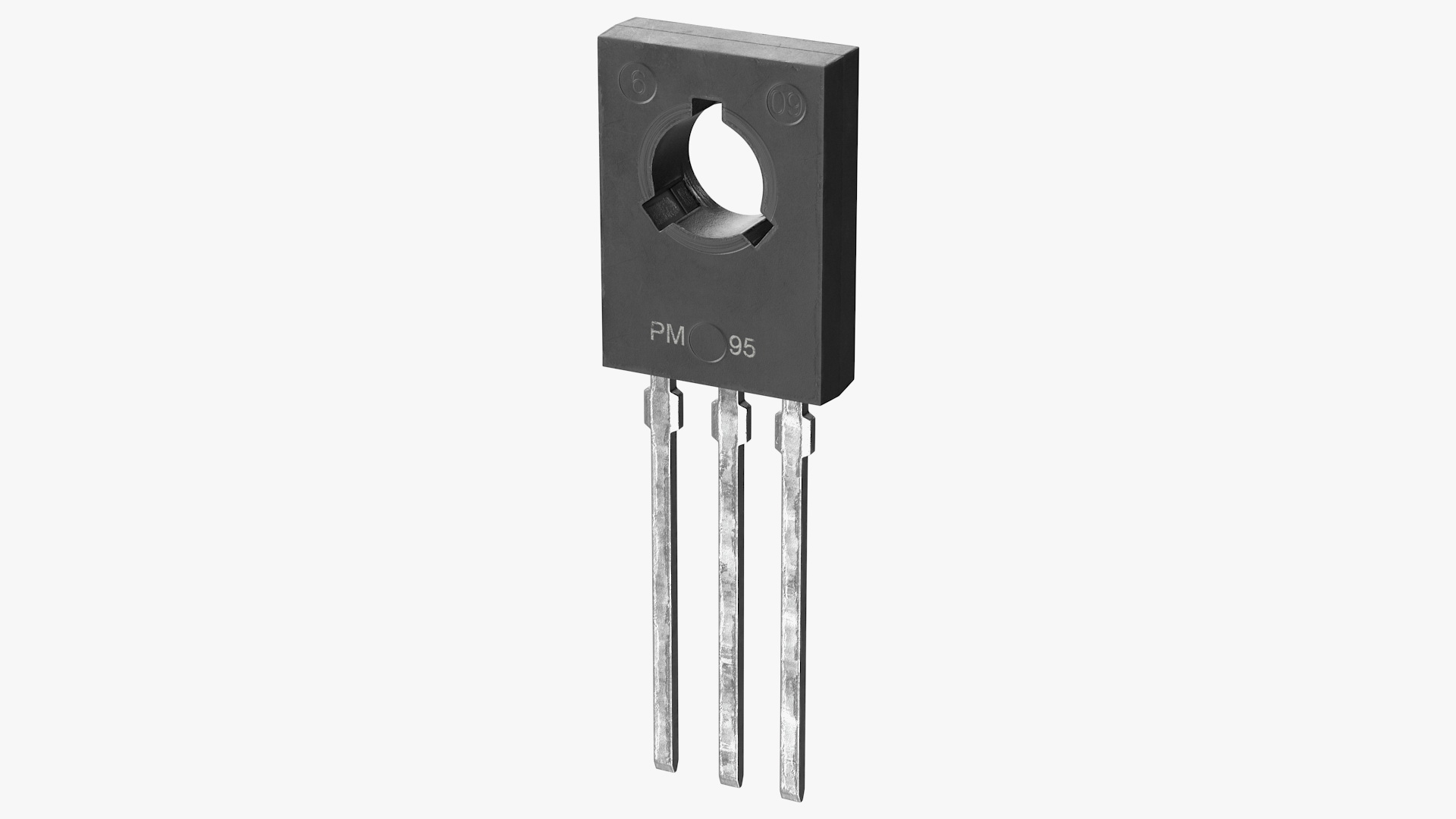 3D NPN Silicon Power Transistor model