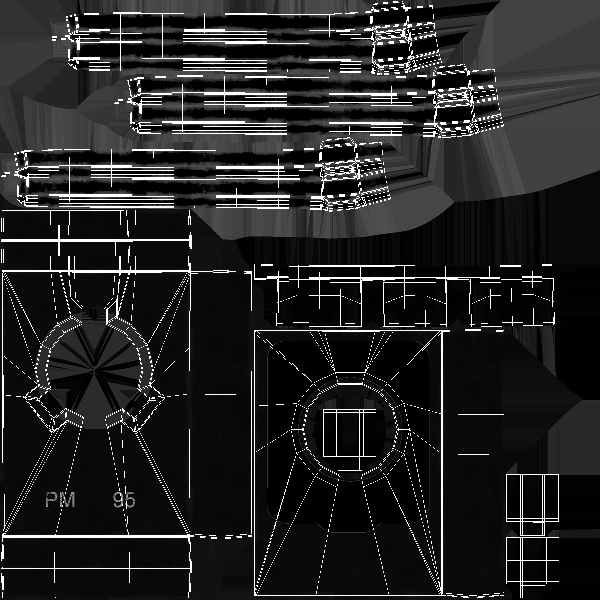 3D NPN Silicon Power Transistor model