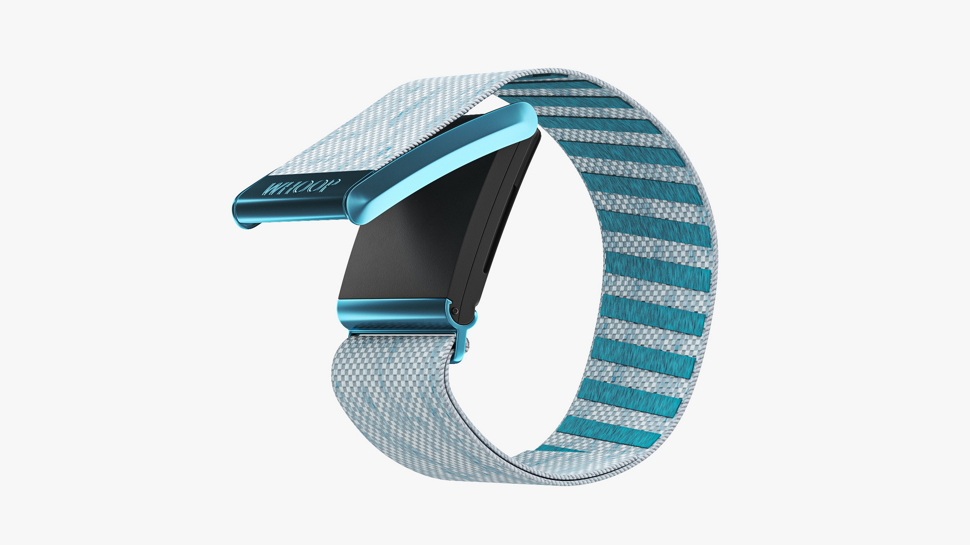 3D model Activity Tracker Whoop 4 Blue Rigged for Maya