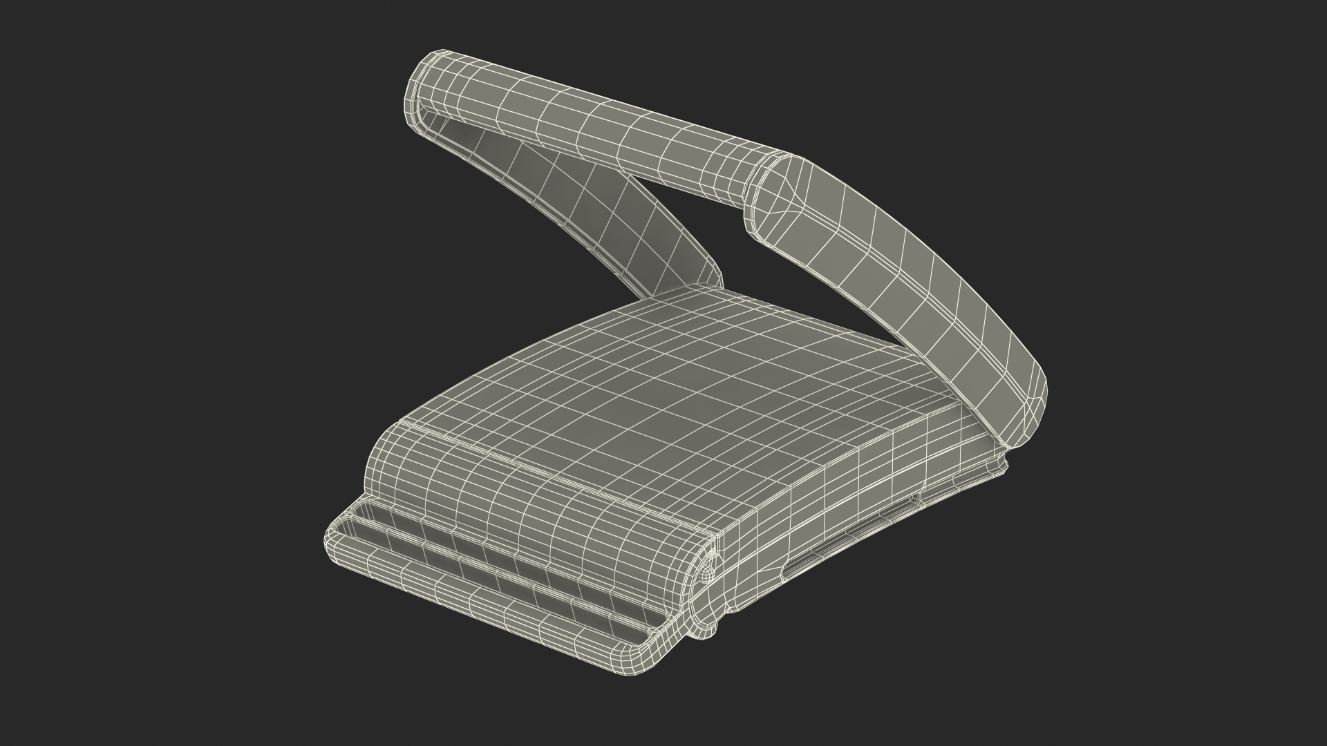 3D model Activity Tracker Whoop 4 Blue Rigged for Maya