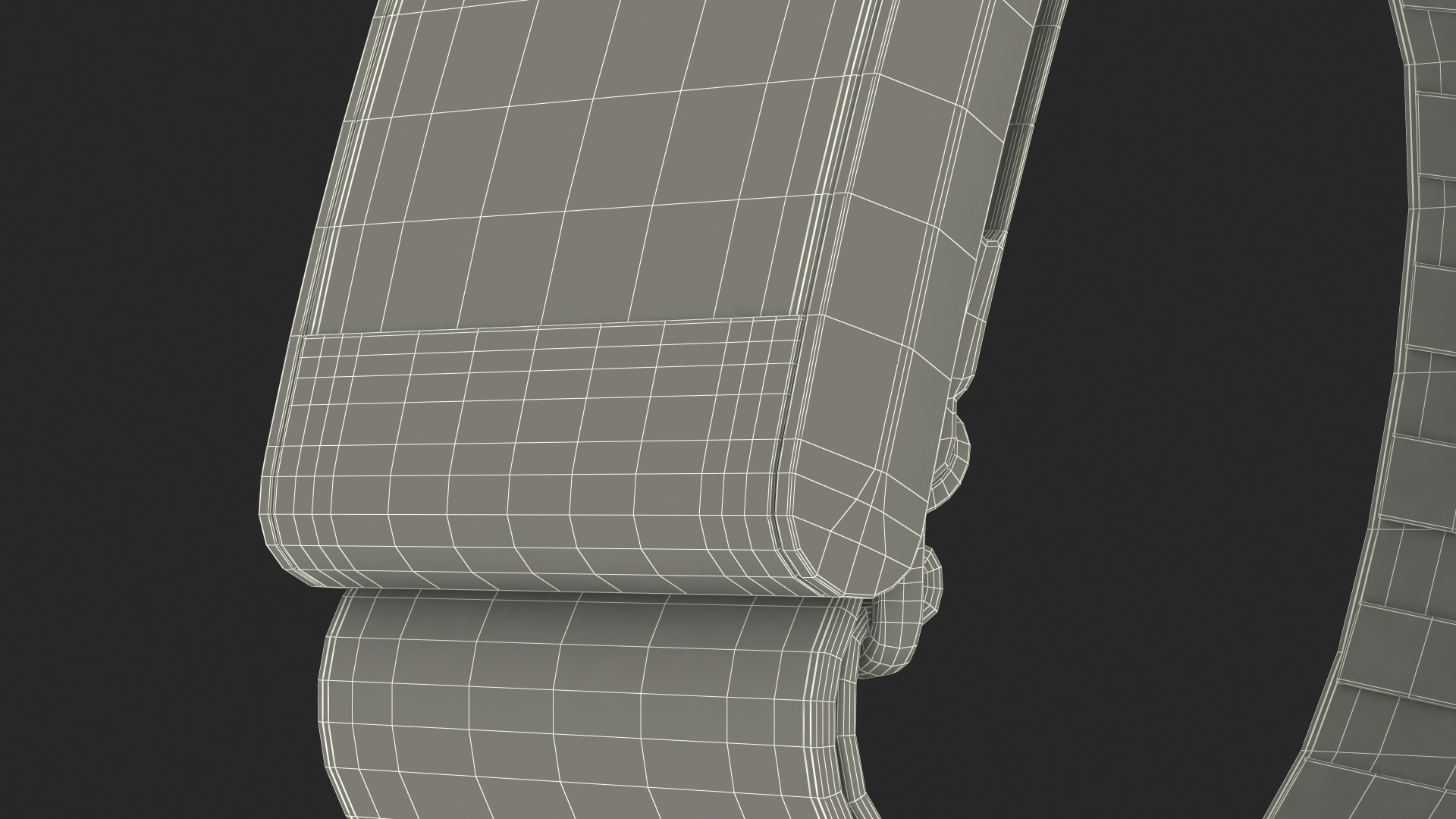 3D model Activity Tracker Whoop 4 Blue Rigged for Maya