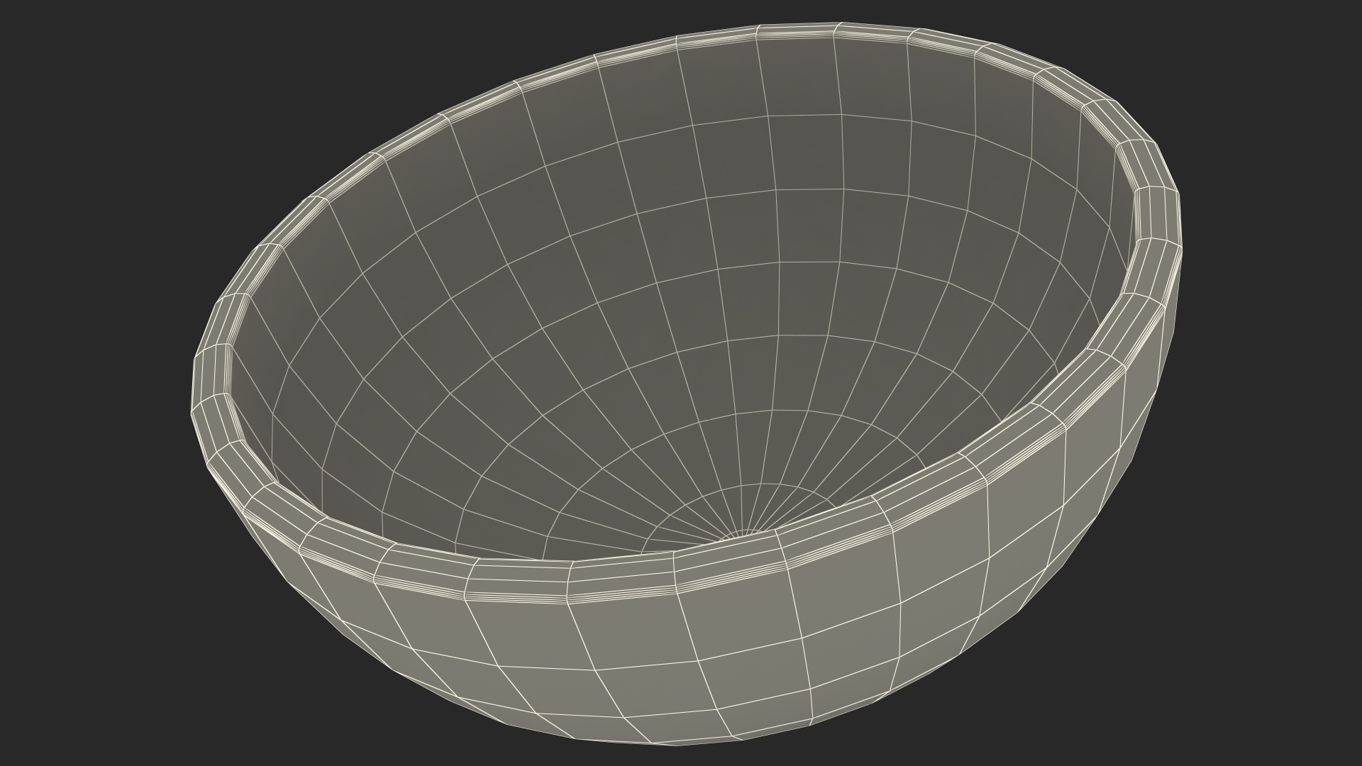 Black Turtle Beans on a Plate 3D model