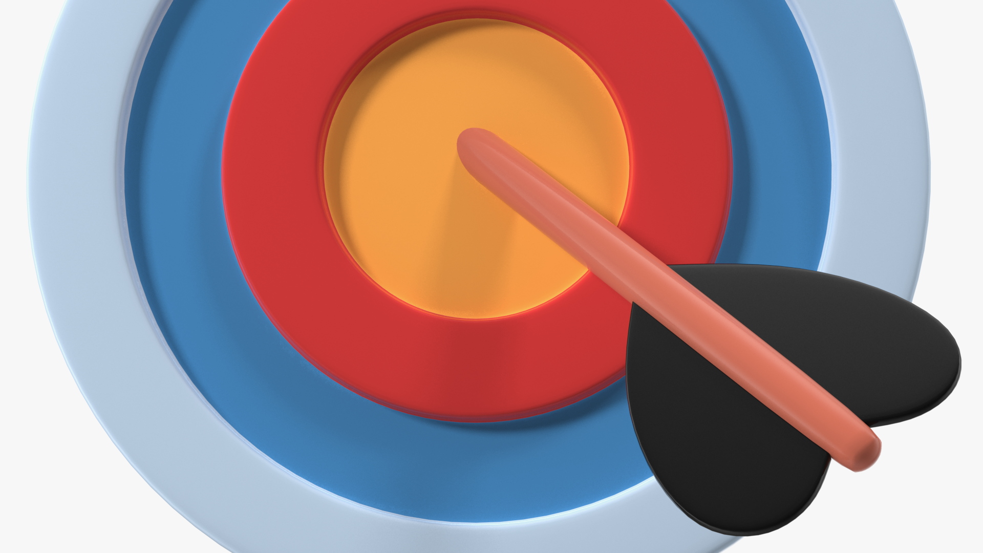 Bullseye Emoji 3D model