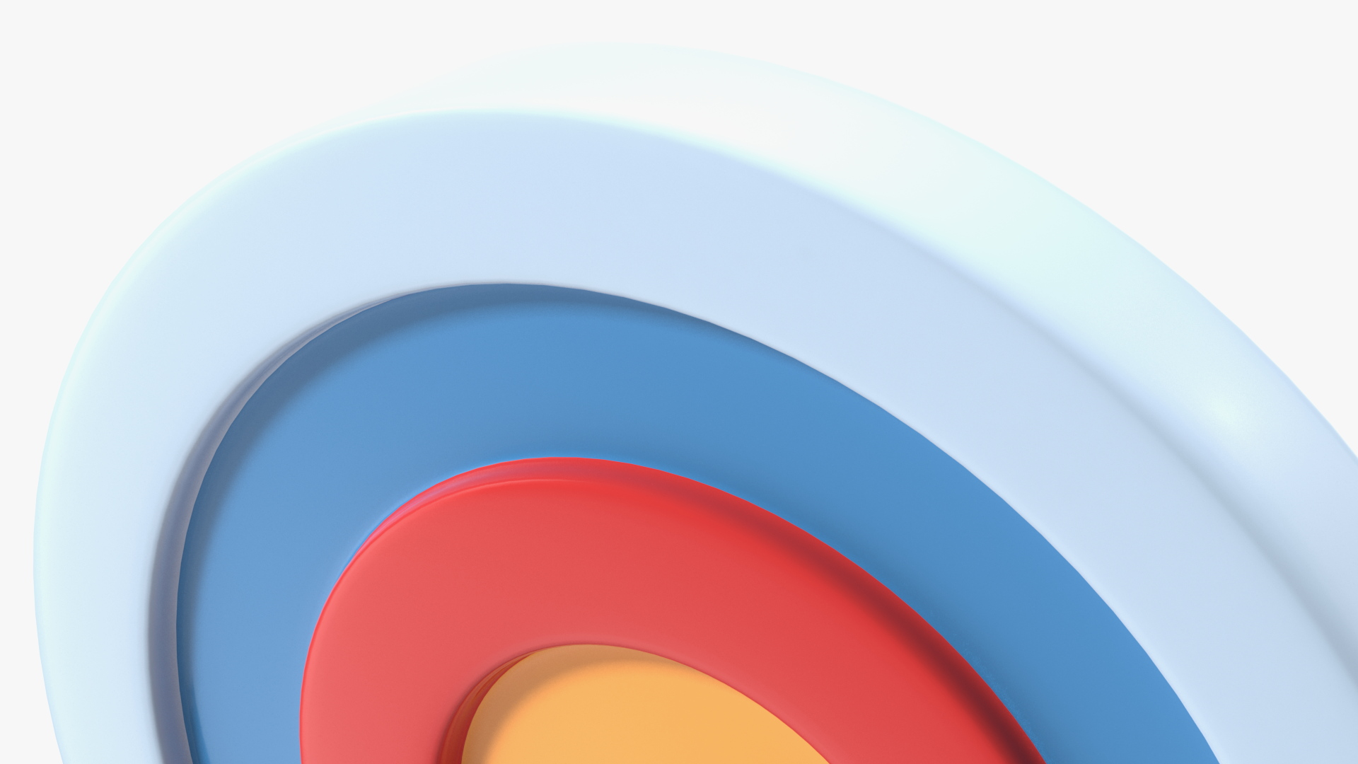 Bullseye Emoji 3D model