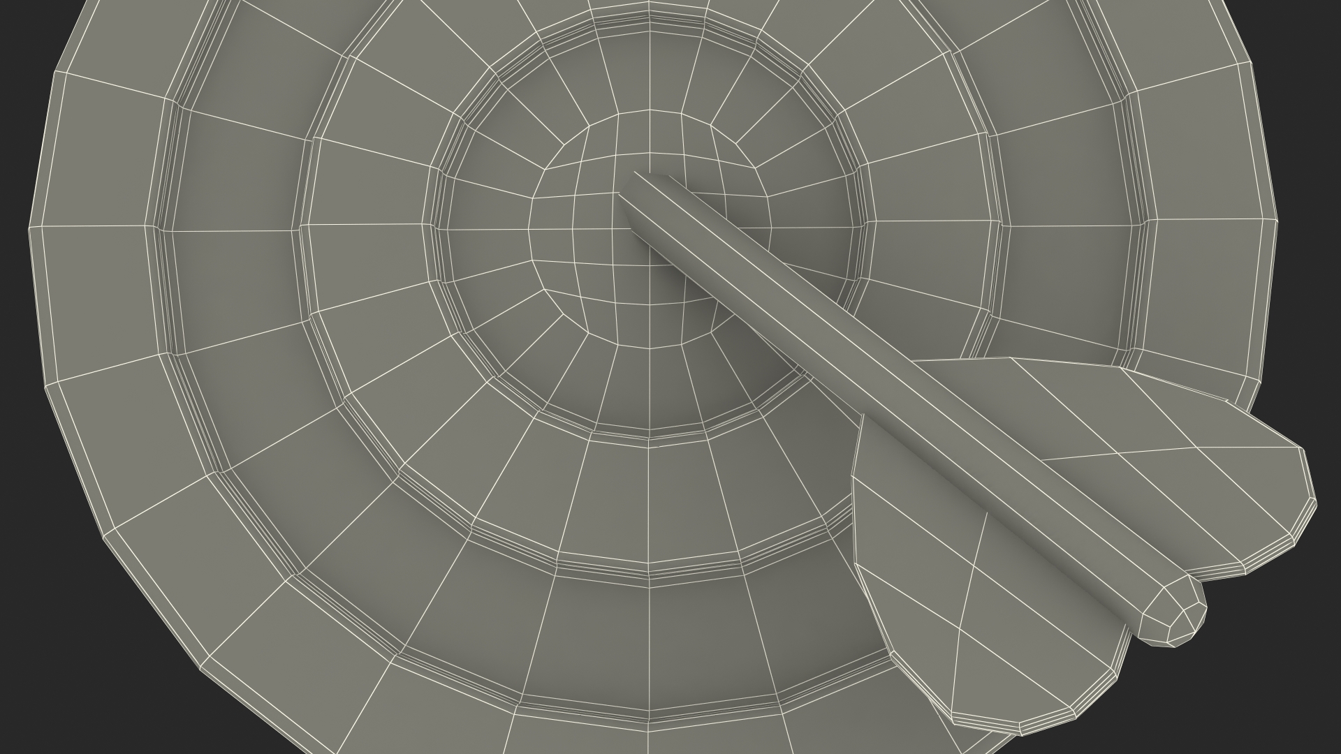 Bullseye Emoji 3D model