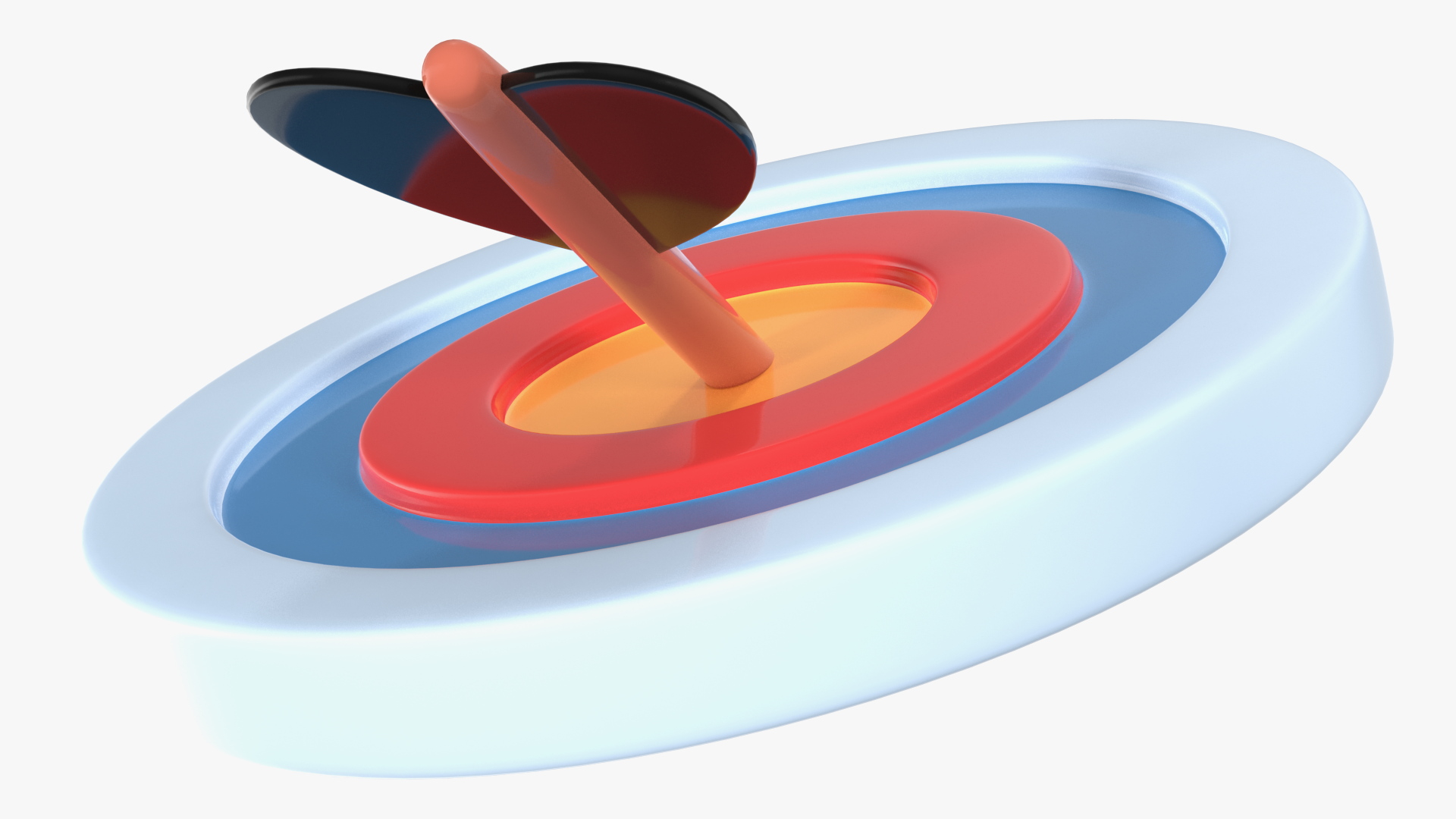 Bullseye Emoji 3D model