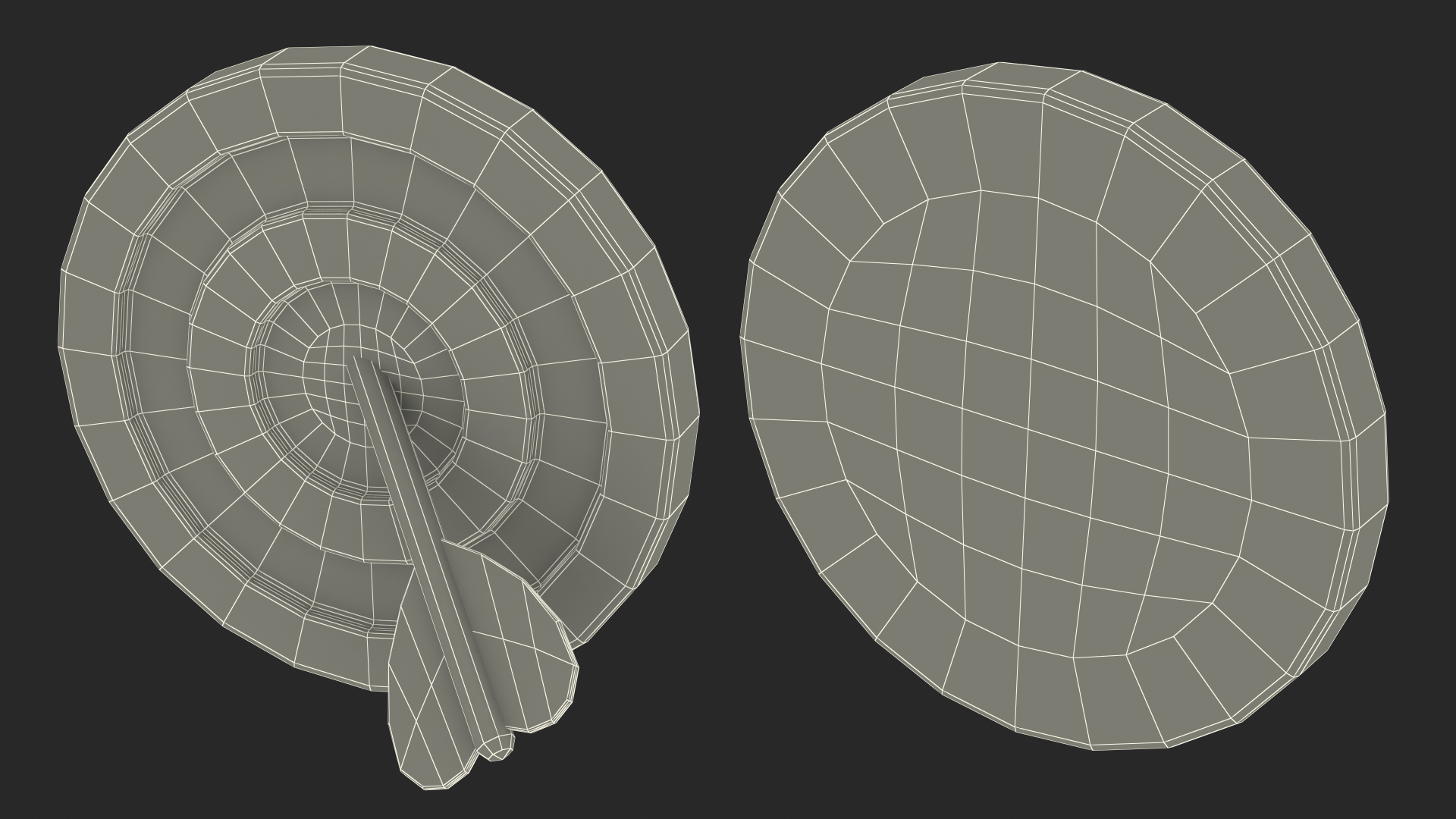 Bullseye Emoji 3D model