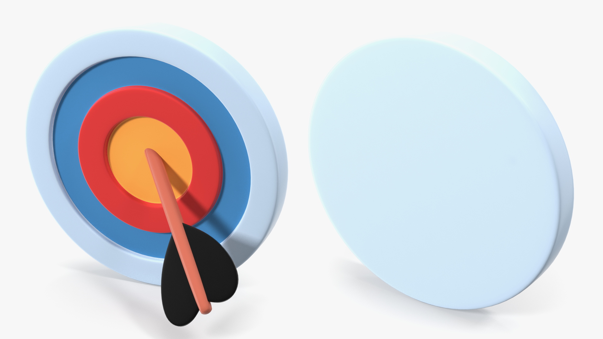 Bullseye Emoji 3D model