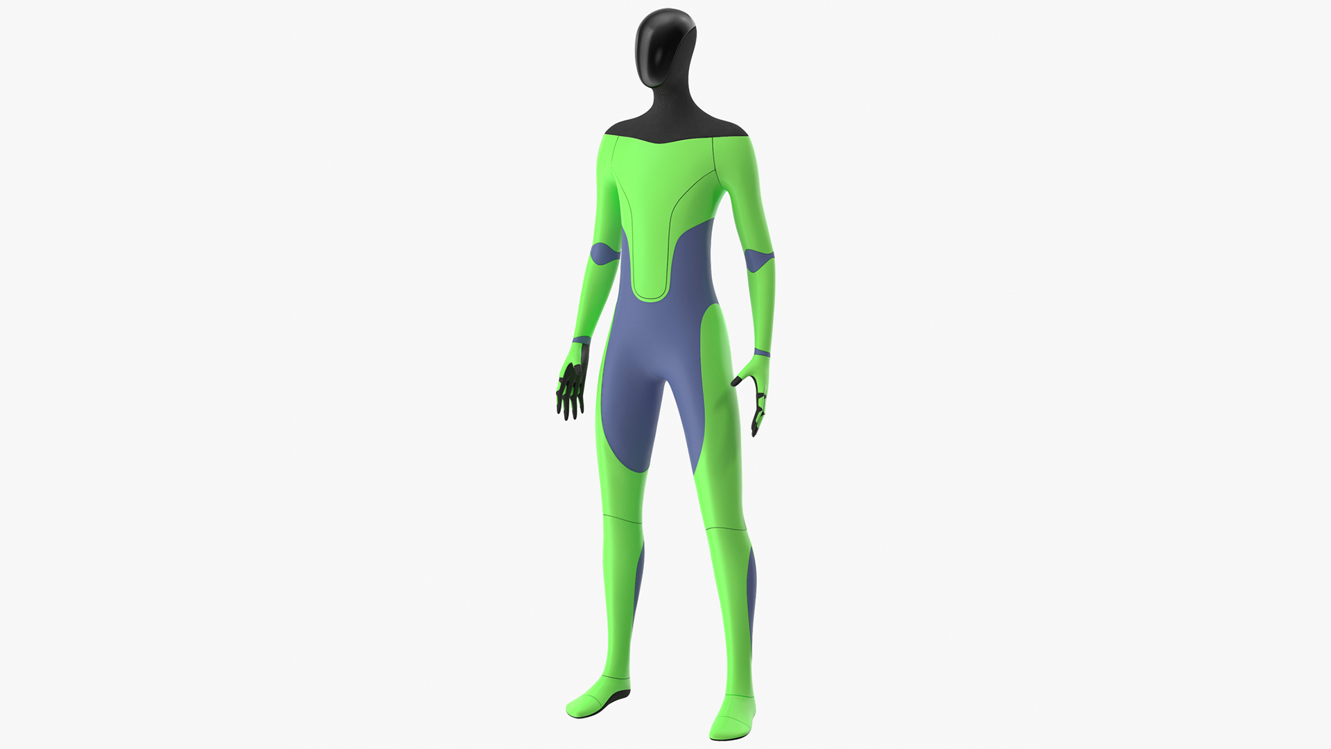 Robotic Humanoid Neutral Pose 3D model