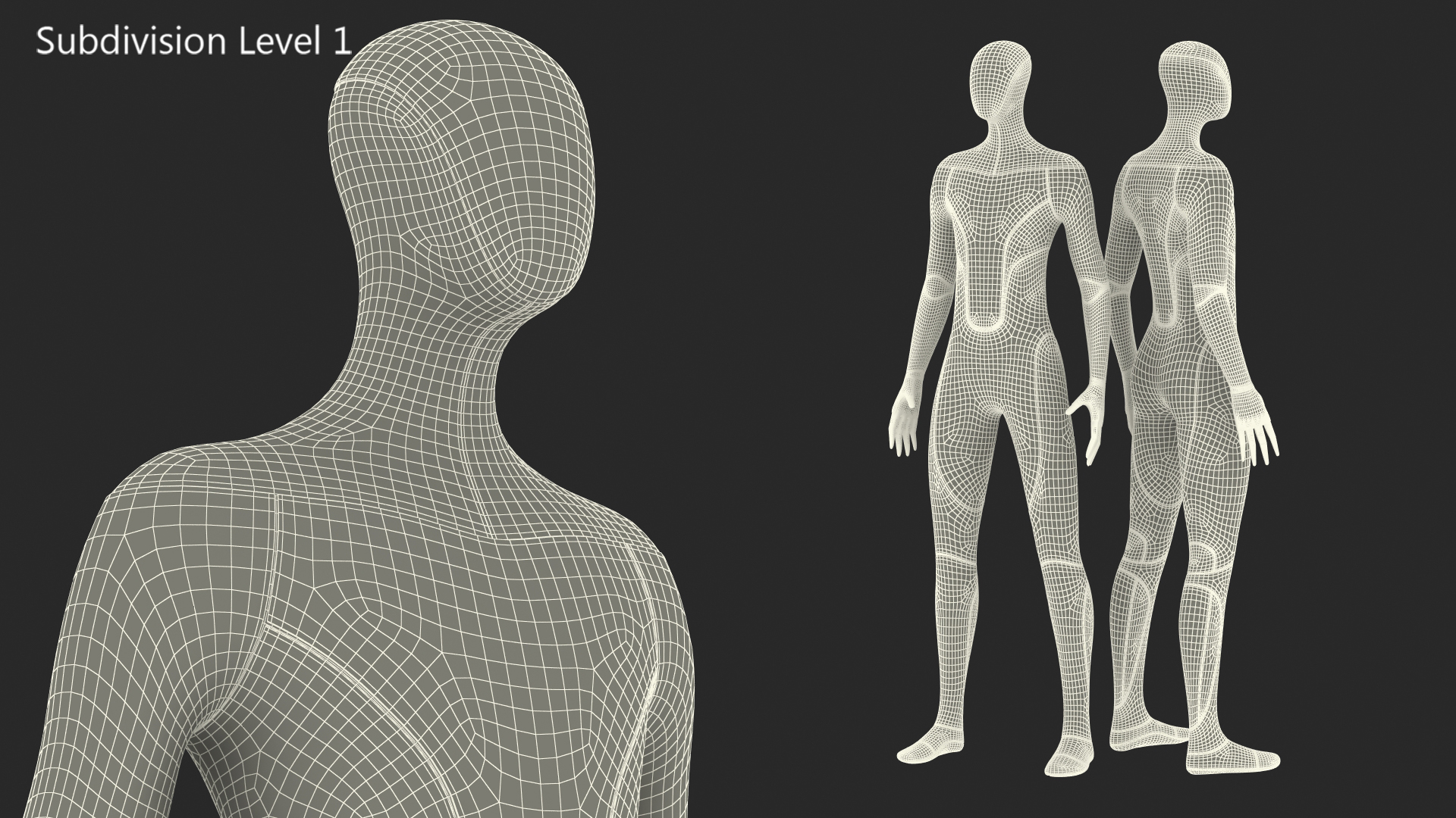 Robotic Humanoid Neutral Pose 3D model