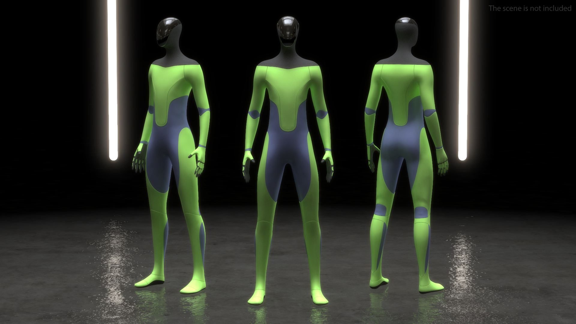 Robotic Humanoid Neutral Pose 3D model