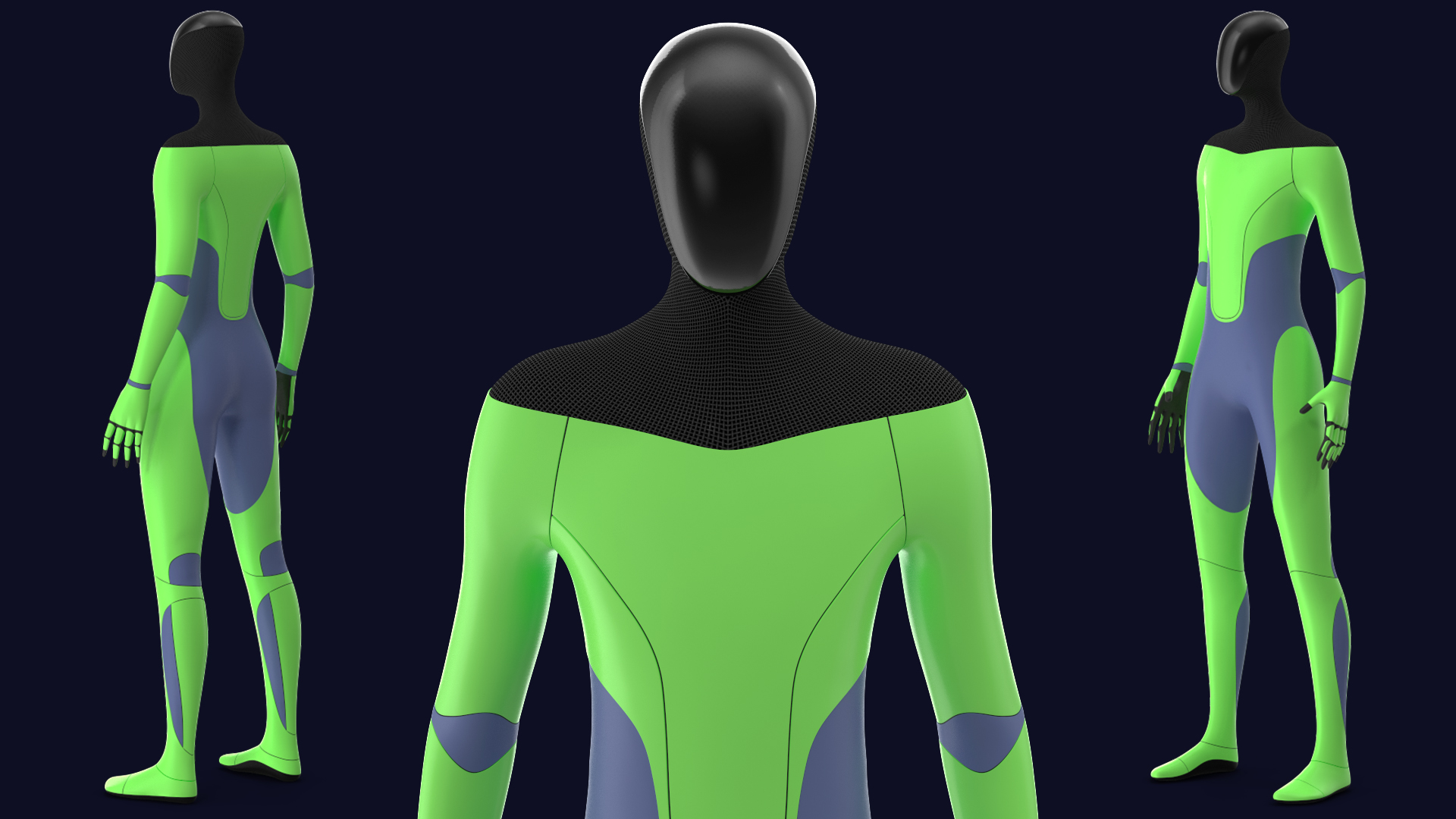 Robotic Humanoid Neutral Pose 3D model