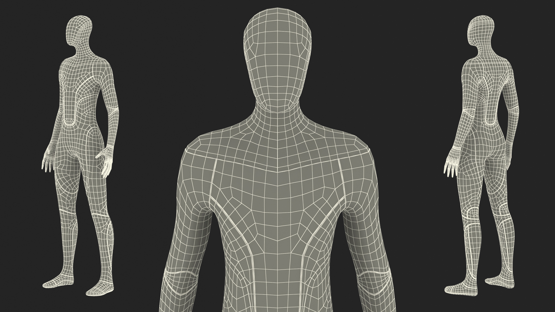 Robotic Humanoid Neutral Pose 3D model