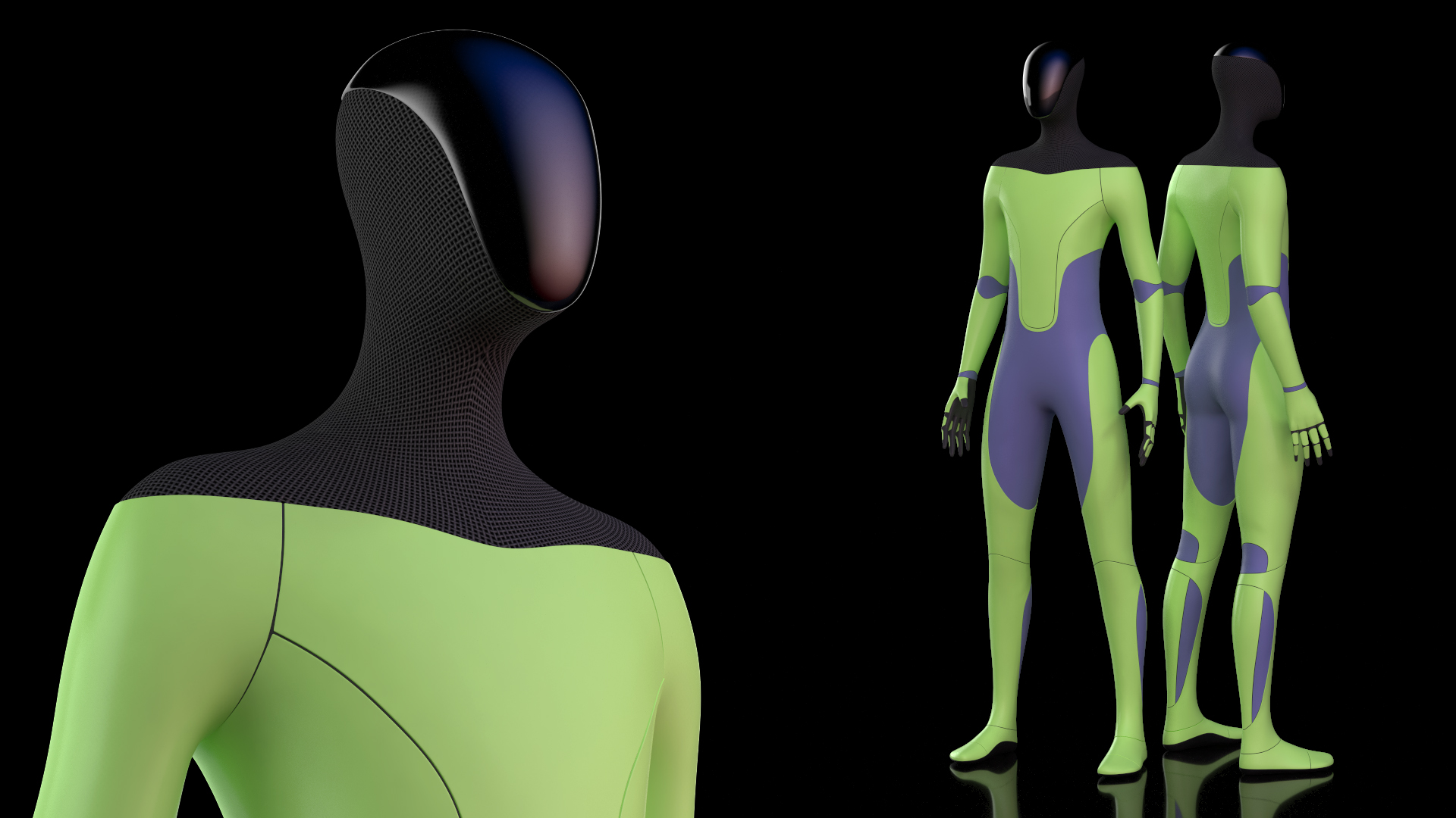 Robotic Humanoid Neutral Pose 3D model