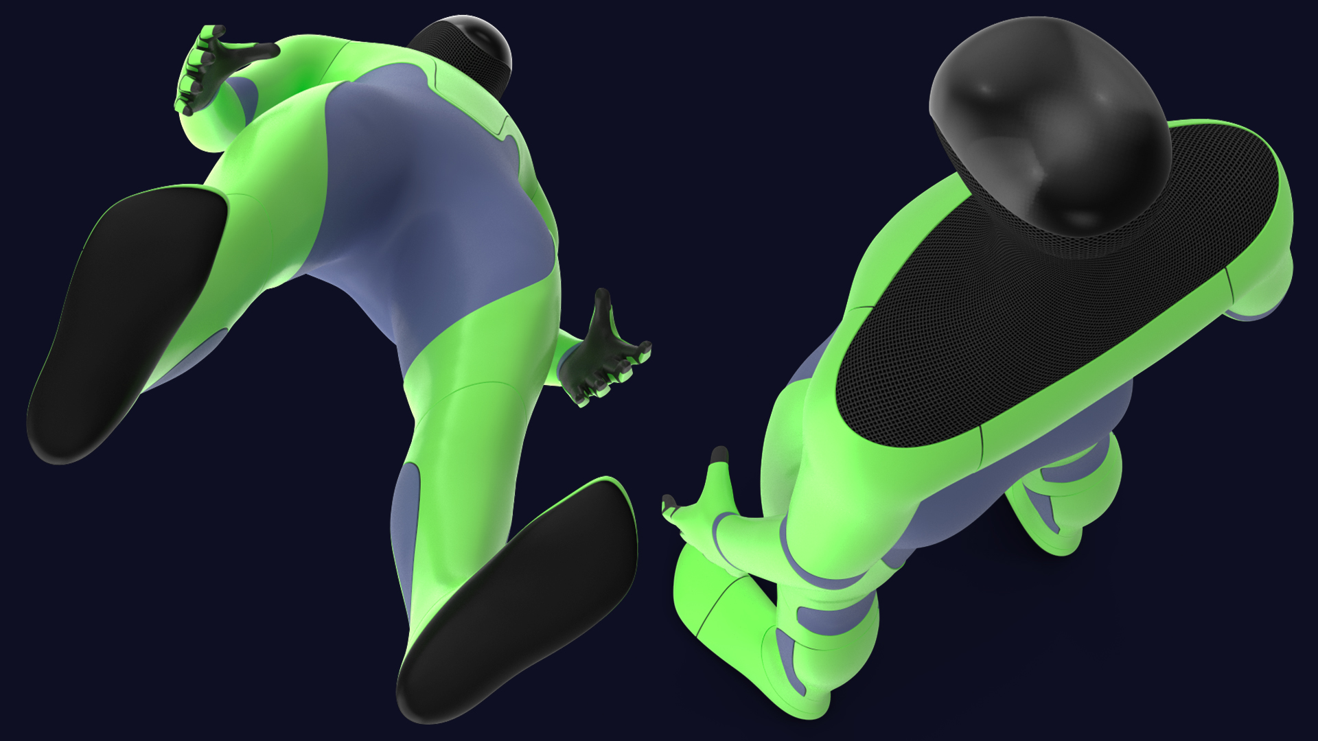 Robotic Humanoid Neutral Pose 3D model