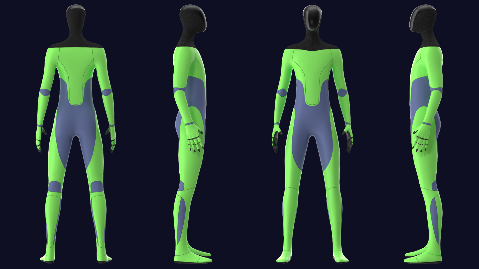 Robotic Humanoid Neutral Pose 3D model
