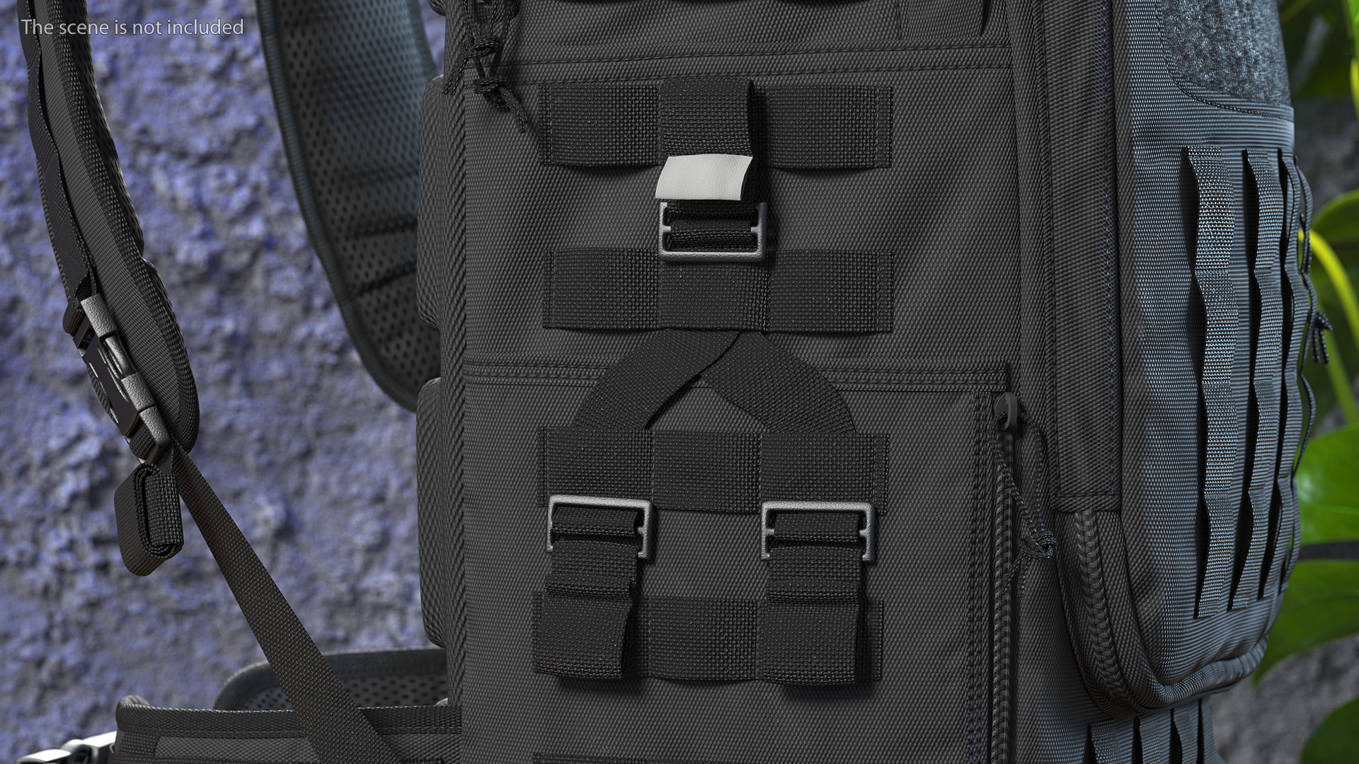 3D Tactical Military Trekking Backpack Black