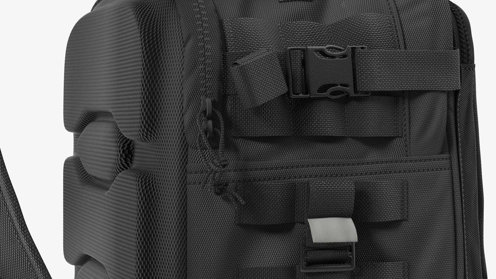 3D Tactical Military Trekking Backpack Black