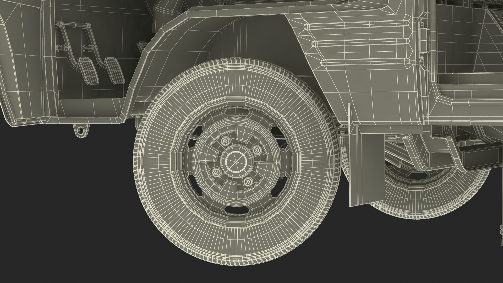 3D Suzuki Passenger Delivery Van Rigged