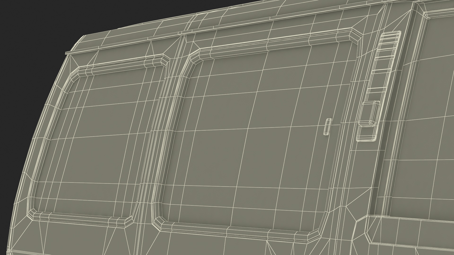 3D Suzuki Passenger Delivery Van Rigged