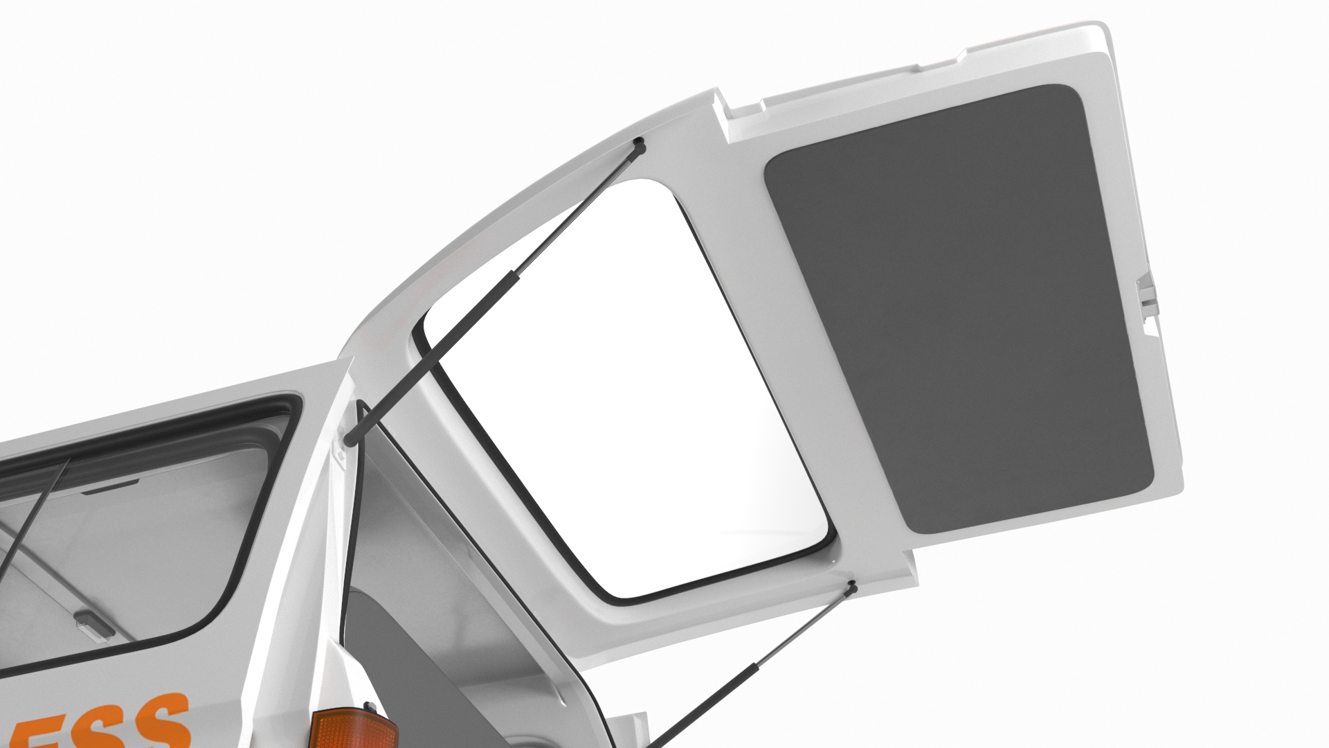 3D Suzuki Passenger Delivery Van Rigged